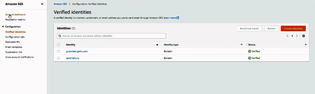 Domains Set Up