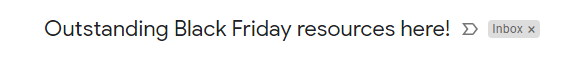Short subject lines perform better