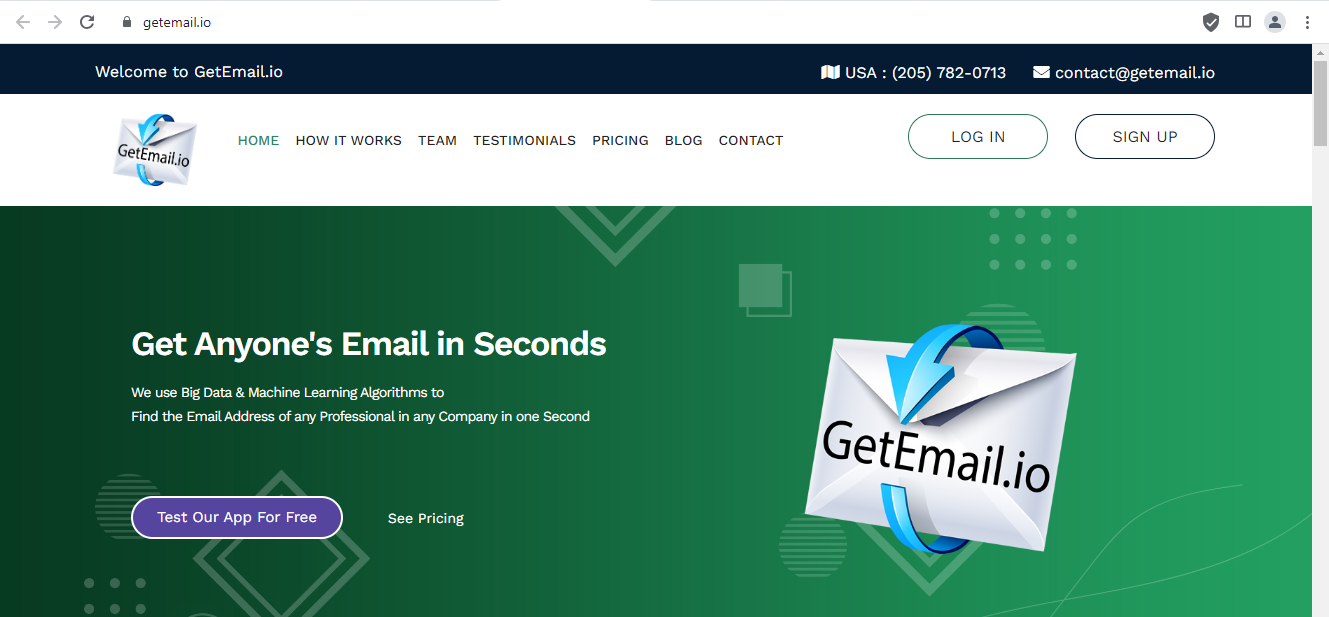 Getemail.io:- Best ContactOut Alternative