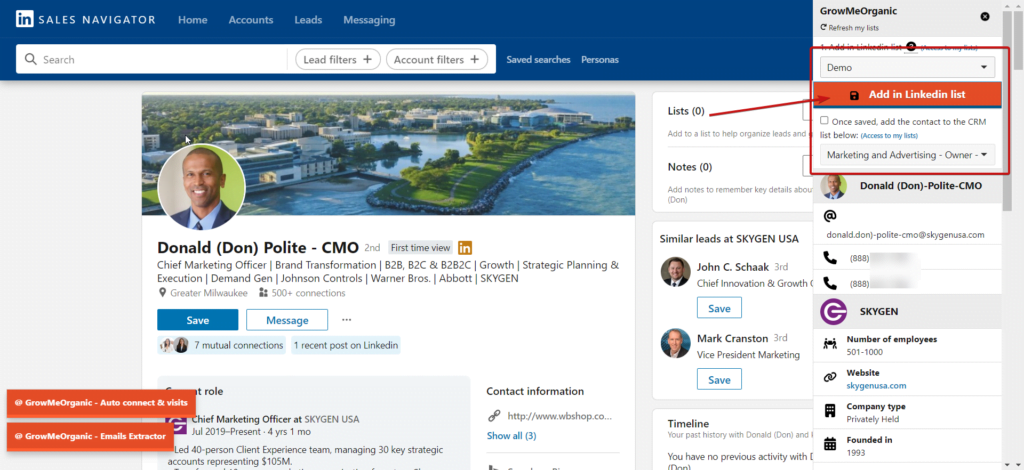 How To Easily Export Leads From Linkedin Sales Navigator? [2023 Tutorial] 17