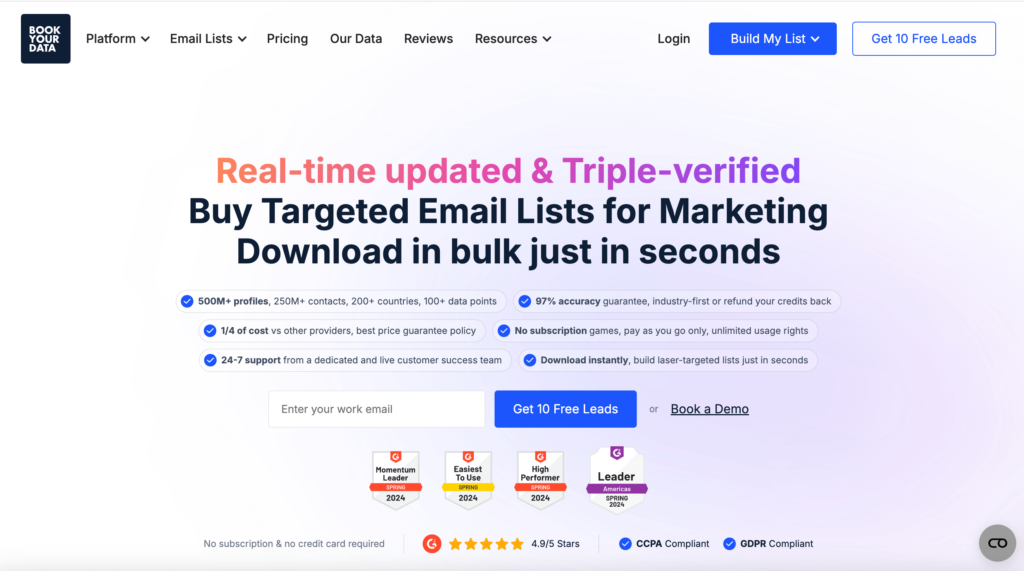 The Complete List of B2B Data Enrichment Tools: Find the Perfect Fit for Your Business 5