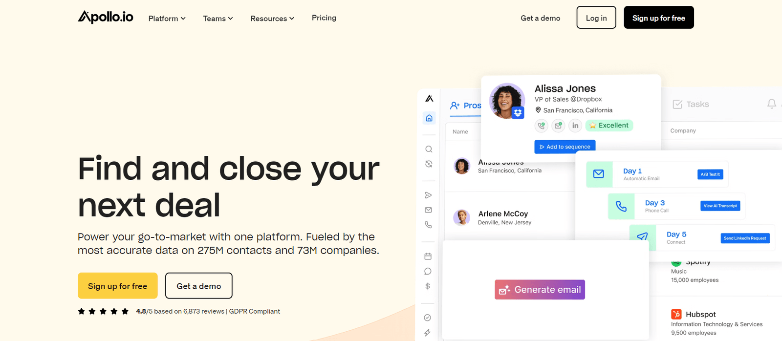 Top 11 Lusha Alternatives That You Must Checkout In 2026 21 Best Lusha Alternatives:- Apollo.io