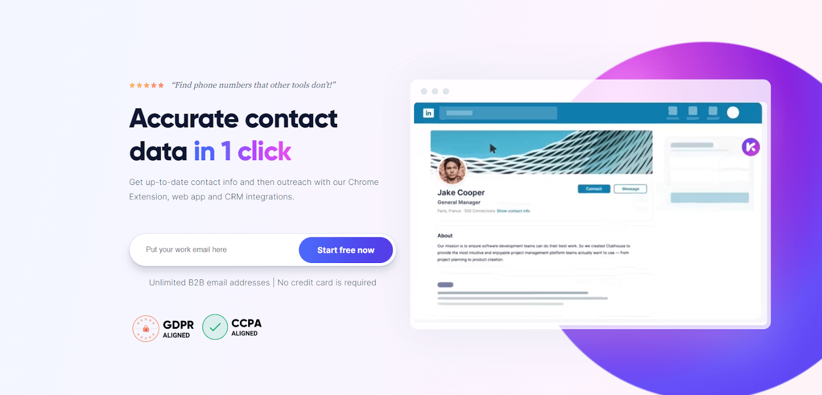 Best HR Email List Providers:- Kaspr.io