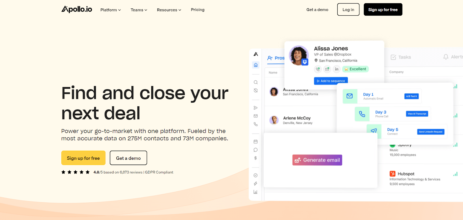 Best CXO Email List Providers:- Apollo.io