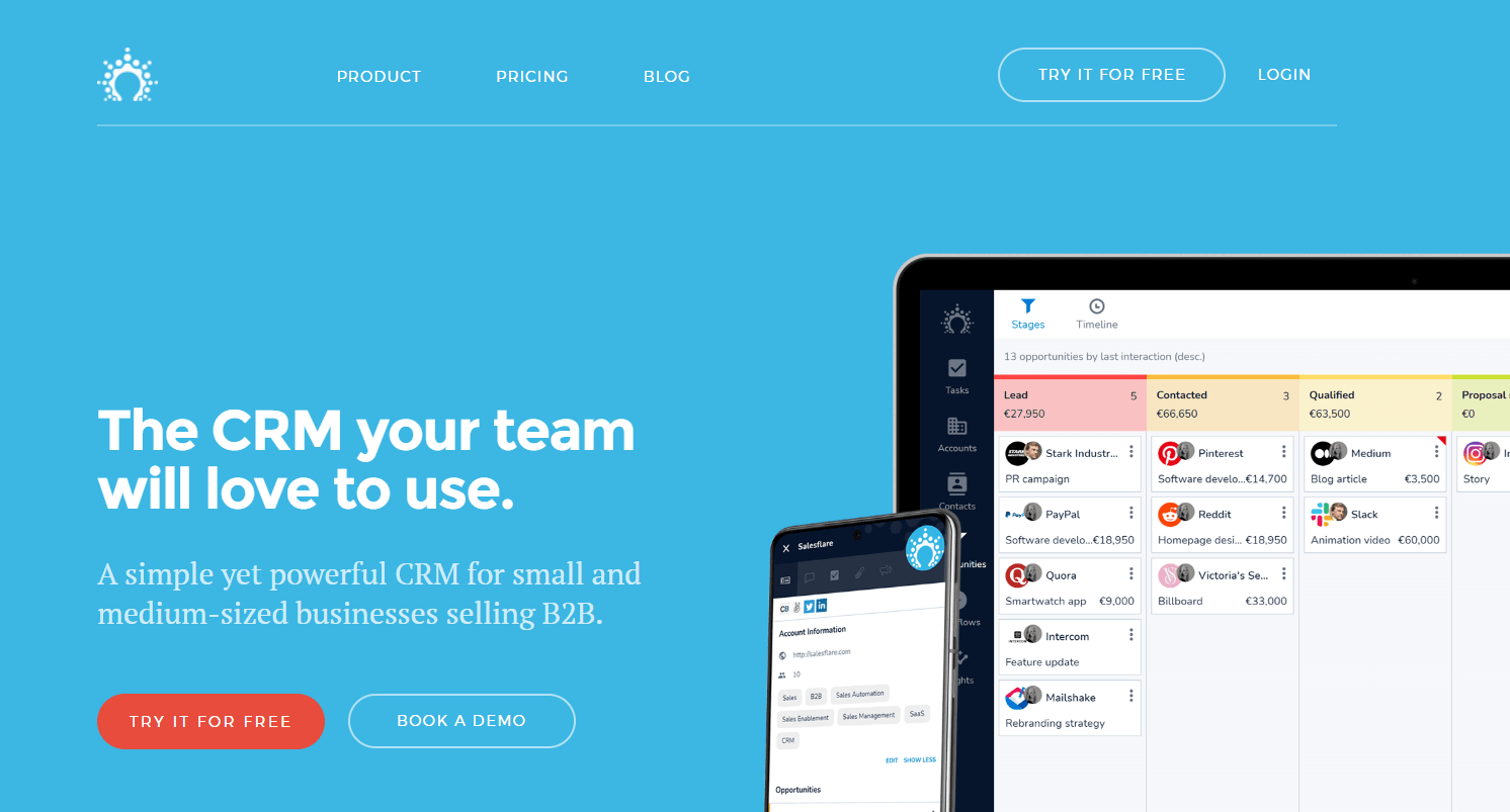 15 Best Sales Pipeline Management Software And CRM To Improve Your Sales Process 27 salesflare vs pipedrive