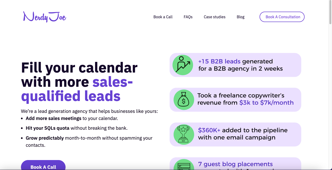 NerdyJoe - Cold Email Agency