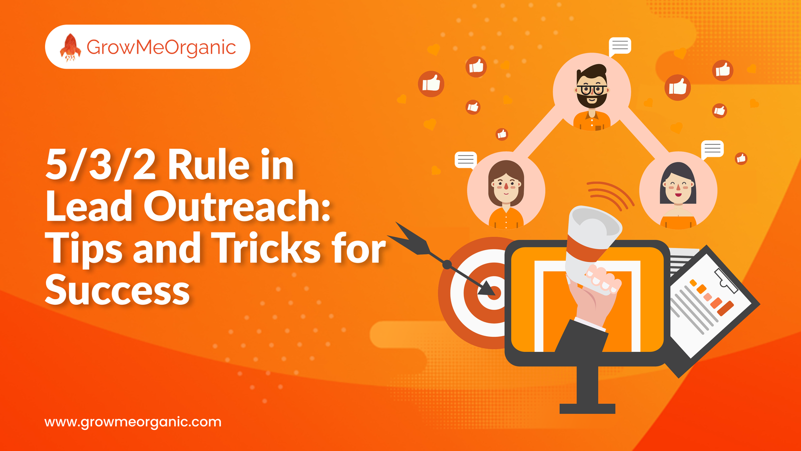 5/3/2 rule in lead outreach