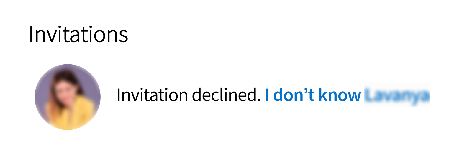 Getting Marked as “I Don’t Know This Person”