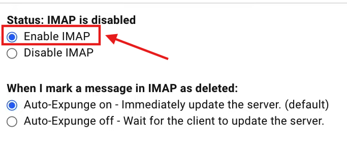 Gmail SMTP Settings 12