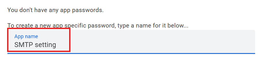 Gmail SMTP Settings 7