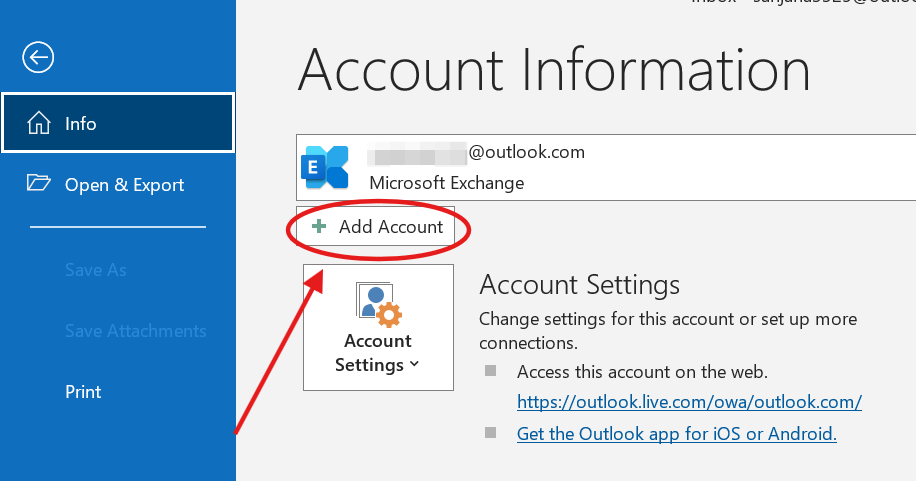 Outlook SMTP Settings 10