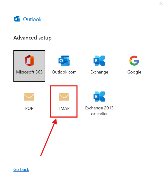 Outlook SMTP Settings 12