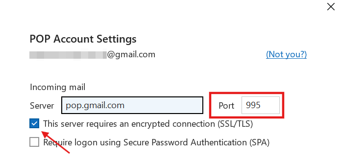 Outlook SMTP Settings 18