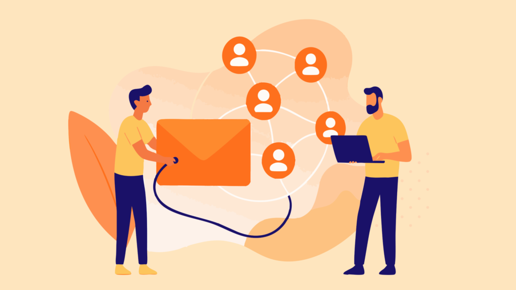 access leads with networking and email
