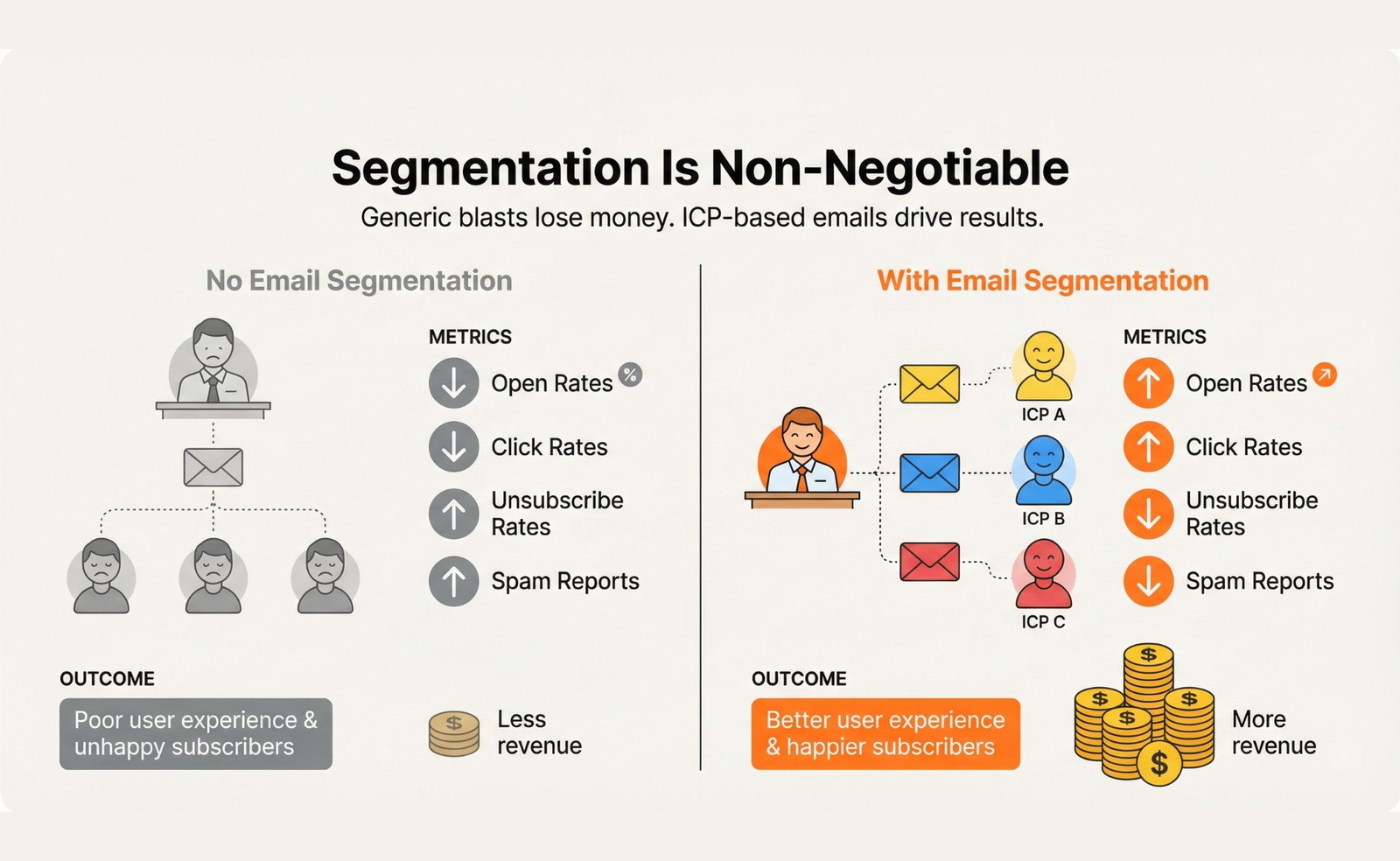 The 5-Phase Playbook: How to Find, Verify, and Scale High-Converting Cold Email Lists 15 Email Segmentation is non-negotiable